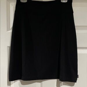 Eddie Bauer Women's Black Midi Skirt Pull-On